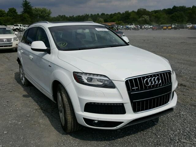 WA1DGAFE8ED012011 - 2014 AUDI Q7 PRESTIG WHITE photo 1