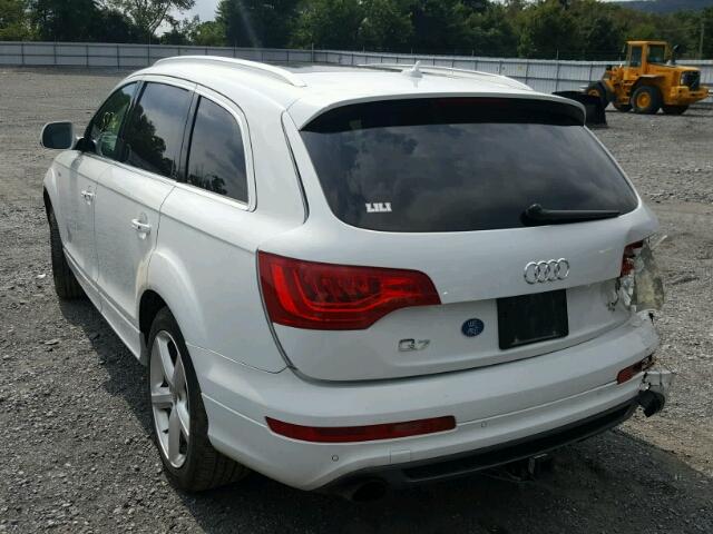 WA1DGAFE8ED012011 - 2014 AUDI Q7 PRESTIG WHITE photo 3