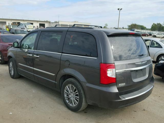 2C4RC1CG9FR507023 - 2015 CHRYSLER TOWN & COU GRAY photo 3