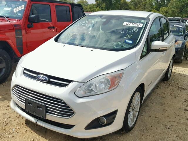 1FADP5BU7DL505473 - 2013 FORD C-MAX WHITE photo 2