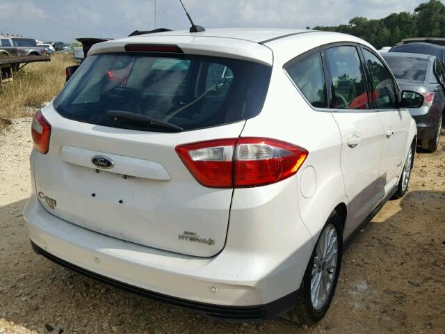 1FADP5BU7DL505473 - 2013 FORD C-MAX WHITE photo 4