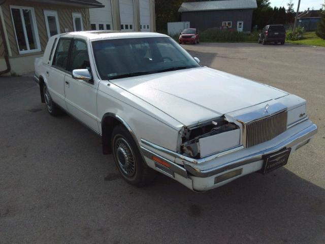 1C3XY66R9MD296171 - 1991 CHRYSLER NEW YORKER WHITE photo 1