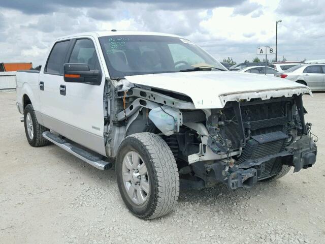 1FTFW1CT5BKD99922 - 2011 FORD F150 SUPER WHITE photo 1