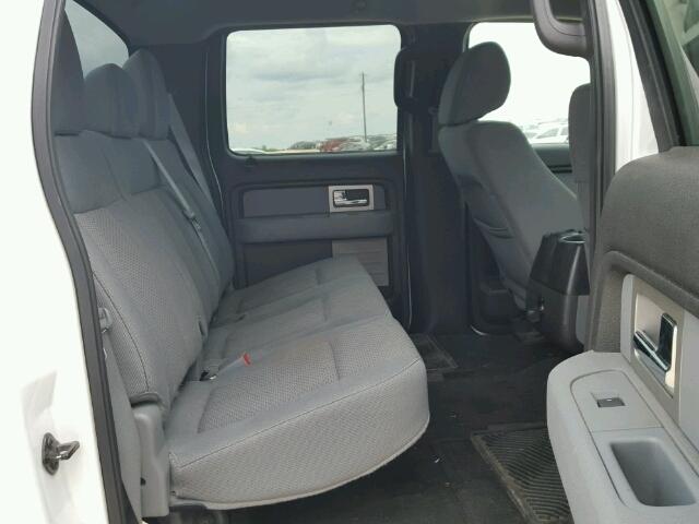 1FTFW1CT5BKD99922 - 2011 FORD F150 SUPER WHITE photo 6