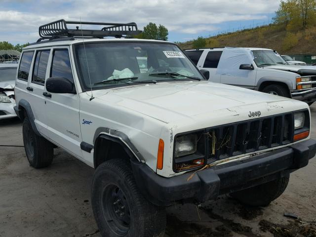 1J4FJ68S5VL563965 - 1997 JEEP CHEROKEE WHITE photo 1