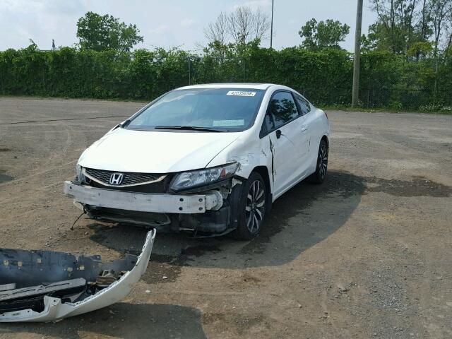 2HGFG3B94DH003294 - 2013 HONDA CIVIC EXL 白色 照片 2