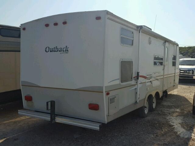 4YDT28B204G905613 - 2004 LITE OUTBACK WHITE photo 4