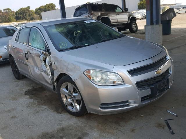 1G1ZH57B38F182752 - 2008 CHEVROLET MALIBU 1LT 银色 照片 1