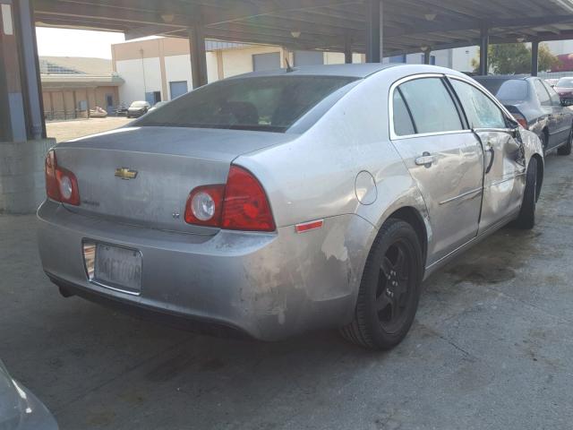 1G1ZH57B38F182752 - 2008 CHEVROLET MALIBU 1LT 银色 照片 4