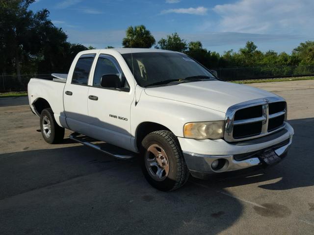 1D7HA18N85S257561 - 2005 DODGE RAM 1500 WHITE photo 1