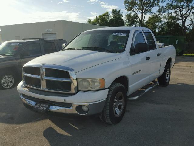 1D7HA18N85S257561 - 2005 DODGE RAM 1500 WHITE photo 2