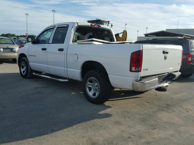 1D7HA18N85S257561 - 2005 DODGE RAM 1500 WHITE photo 3