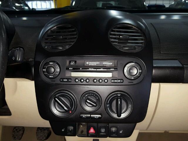 3VWCK21YX3M307536 - 2003 VOLKSWAGEN NEW BEETLE 黑色 照片 9