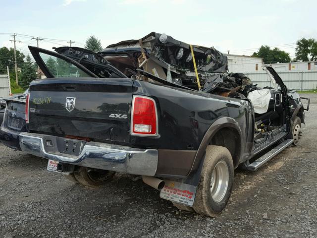 3C63RRJLXHG739780 - 2017 RAM 3500 LARAM BLACK photo 4