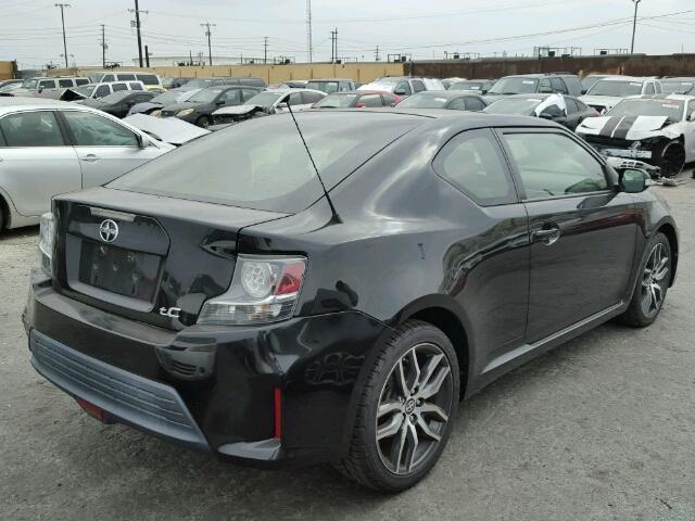 JTKJF5C78E3074757 - 2014 TOYOTA SCION TC 黑色 照片 4