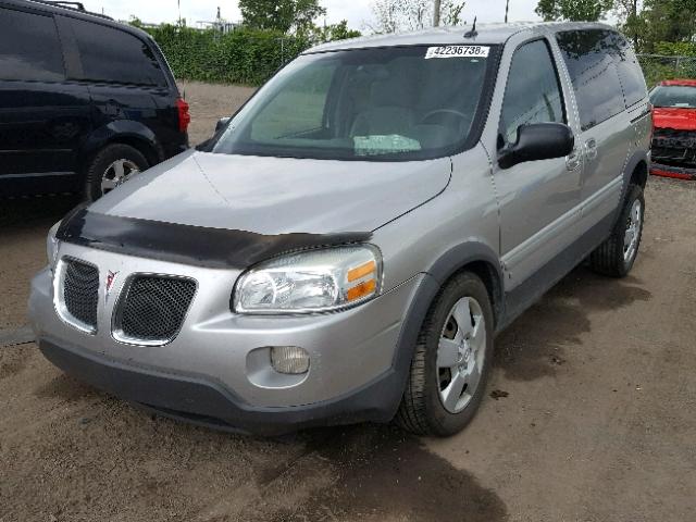 1GMDU03159D103040 - 2009 PONTIAC MONTANA SV SILVER photo 2