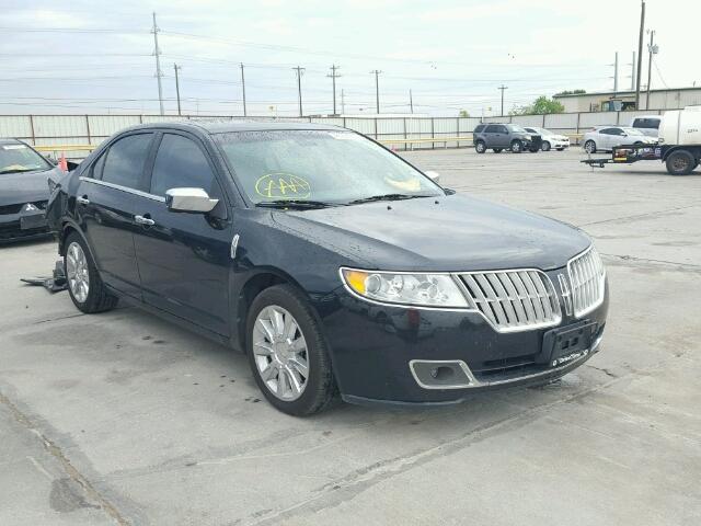 3LNHL2GC7AR634778 - 2010 LINCOLN MKZ BLACK photo 1