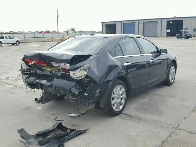 3LNHL2GC7AR634778 - 2010 LINCOLN MKZ BLACK photo 4