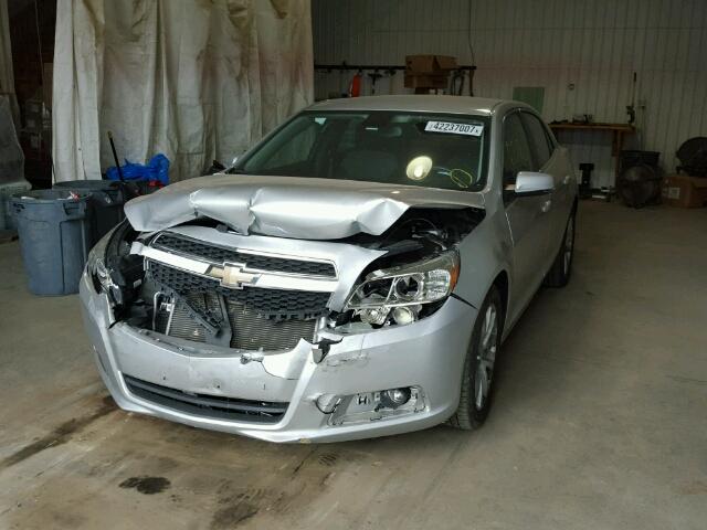 1G11E5SA9DF330093 - 2013 CHEVROLET MALIBU 2LT SILVER photo 2