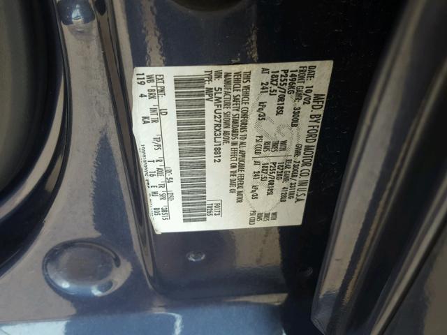 5LMFU27RX3LJ18812 - 2003 LINCOLN NAVIGATOR Blau Foto 10