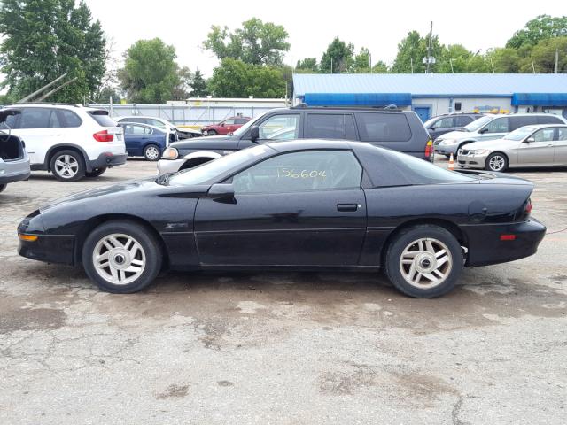 2G1FP22P1P2111265 - 1993 CHEVROLET CAMARO Z28 BLACK photo 9