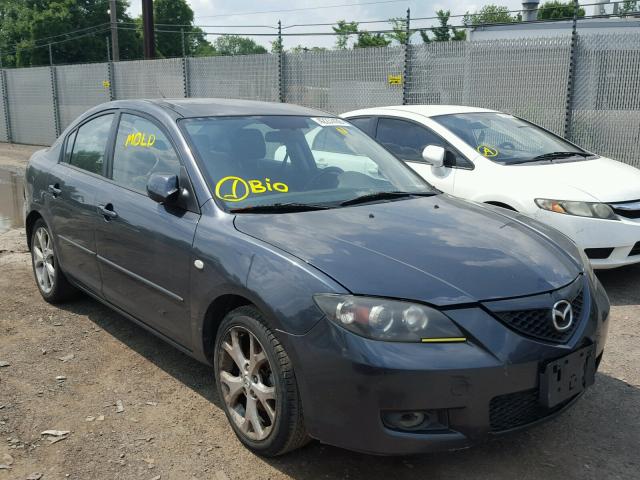 JM1BK32G091214864 - 2009 MAZDA 3 I GRAY photo 1