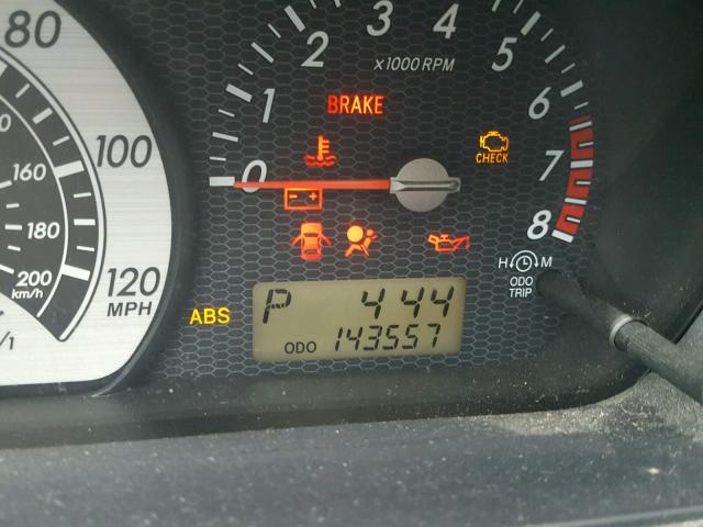 JTKKT604860147304 - 2006 TOYOTA SCION XA BURGUNDY photo 8