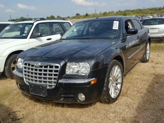 2C3LA63H58H233866 - 2008 CHRYSLER 300C BLACK photo 2