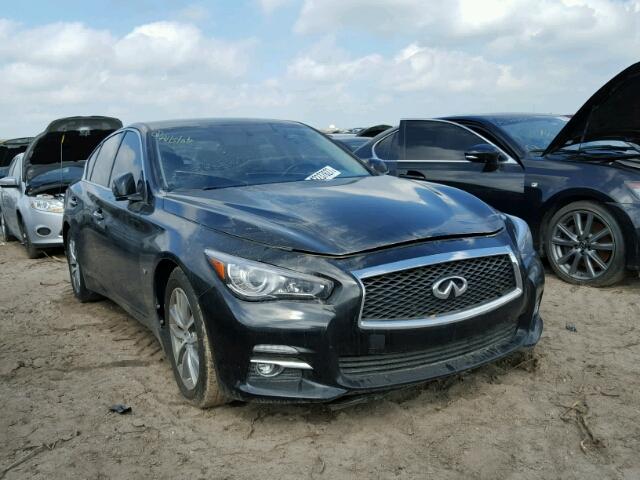 JN1BV7APXFM338170 - 2015 INFINITI Q50 BASE BLACK photo 1