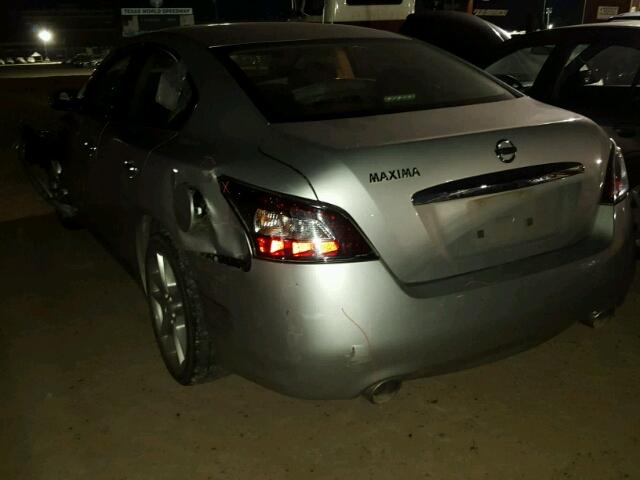 1N4AA5AP2EC433891 - 2014 NISSAN MAXIMA SILVER photo 3