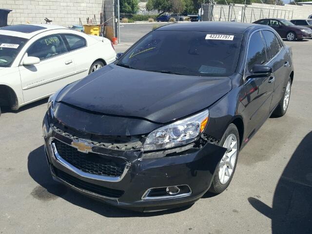 1G11C5SL1FF226689 - 2015 CHEVROLET MALIBU 1LT BLACK photo 2