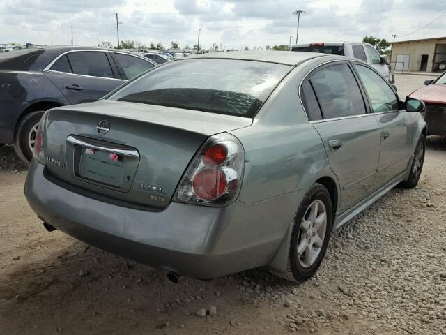 1N4BL11D26C126946 - 2006 NISSAN ALTIMA SE GREEN photo 4