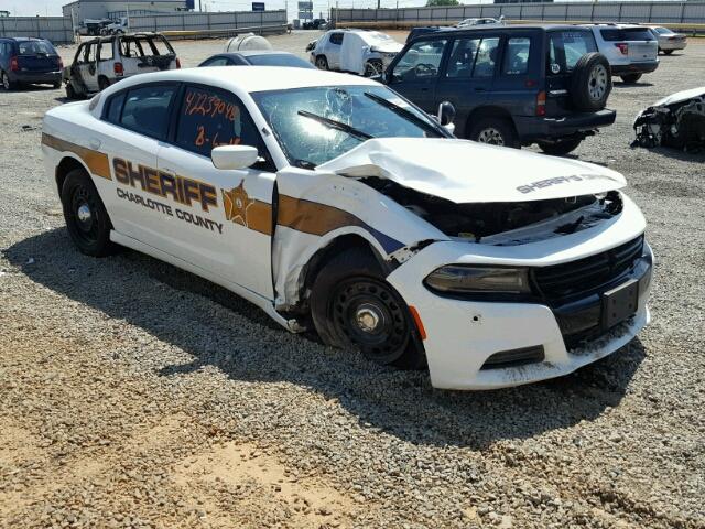 2C3CDXKT6HH649816 - 2017 DODGE CHARGER PO WHITE photo 1