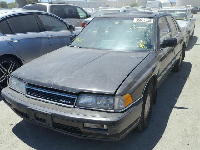 JH4KA4663LC040051 - 1990 ACURA LEGEND L BLACK photo 2