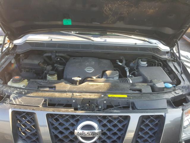 1N6AA06F18N323319 - 2008 NISSAN TITAN XE BLACK photo 7