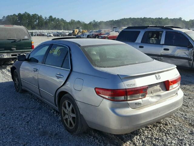 1HGCM665X3A044773 - 2003 HONDA ACCORD EX SILVER photo 3