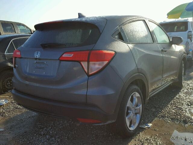 3CZRU5H58HM722327 - 2017 HONDA HR-V EX CHARCOAL photo 4