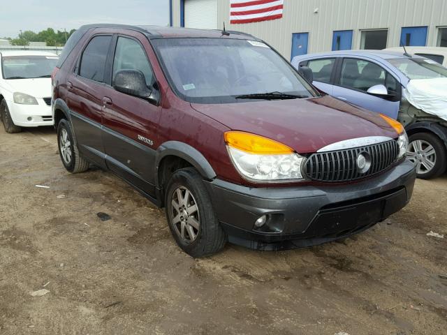 3G5DA03E43S549551 - 2003 BUICK RENDEZVOUS MAROON photo 1