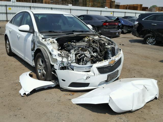 1G1PC5SB0E7102309 - 2014 CHEVROLET CRUZE LT WHITE photo 1