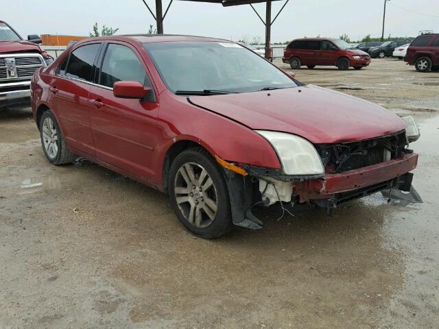 3FAFP08186R156319 - 2006 FORD FUSION SEL RED photo 1