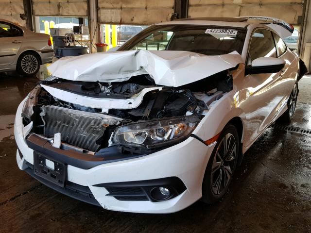2HGFC3B70HH350038 - 2017 HONDA CIVIC EXL 白色 照片 2