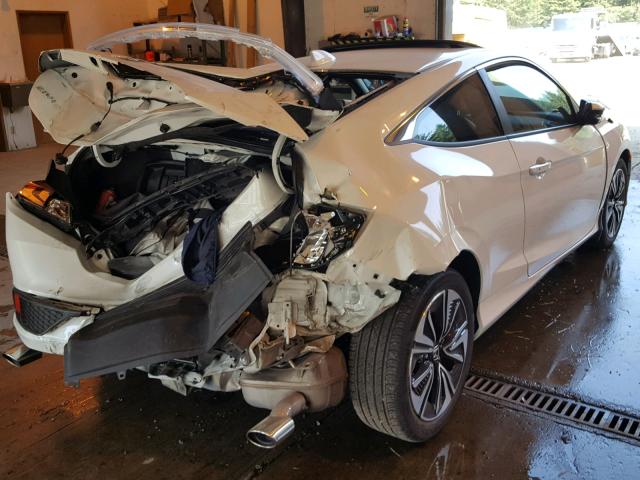 2HGFC3B70HH350038 - 2017 HONDA CIVIC EXL 白色 照片 4