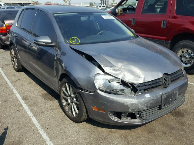WVWDB7AJ4DW134427 - 2013 VOLKSWAGEN GOLF GRAY photo 1