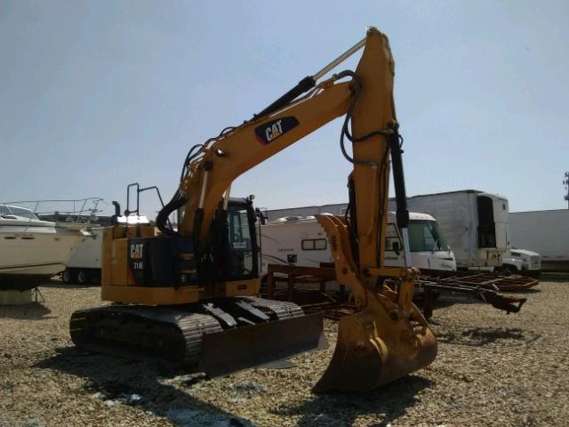 CAT0314EJZJT01220 - 2015 CATERPILLAR EXCAVATOR YELLOW photo 1