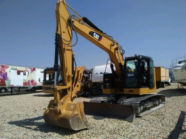 CAT0314EJZJT01220 - 2015 CATERPILLAR EXCAVATOR YELLOW photo 2