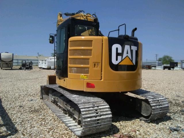 CAT0314EJZJT01220 - 2015 CATERPILLAR EXCAVATOR YELLOW photo 3