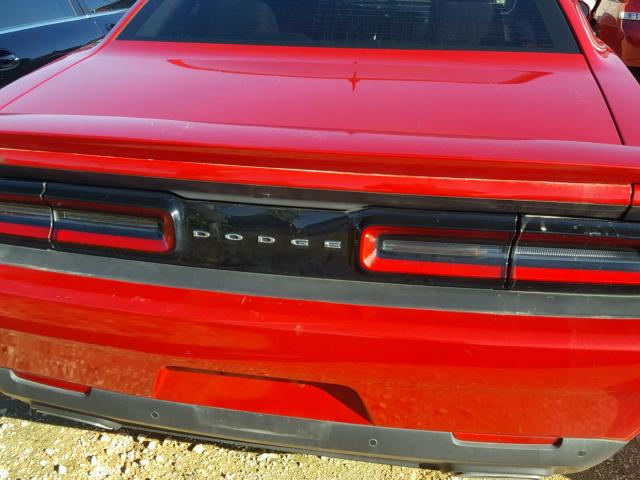 2C3CDZAG5FH709274 - 2015 DODGE CHALLENGER RED photo 8