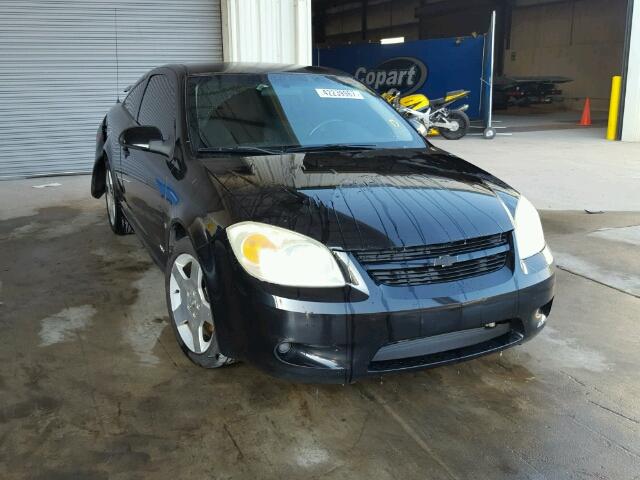 1G1AM15B767719005 - 2006 CHEVROLET COBALT BLACK photo 1