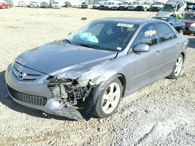 1YVHP80D775M10883 - 2007 MAZDA 6 S SILVER photo 2