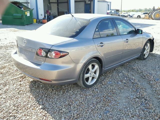 1YVHP80D775M10883 - 2007 MAZDA 6 S SILVER photo 4